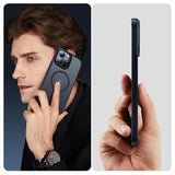 iPhone 15 Tech-Protect Magmat Cover - MagSafe Kompatibel - Sort / Klar