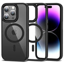 iPhone 15 Pro Tech-Protect Magmat Cover - MagSafe Kompatibel - Frostet Sort
