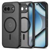 Google Pixel 10a Tech-Protect Magmat Cover - MagSafe Kompatibel - Mat Sort