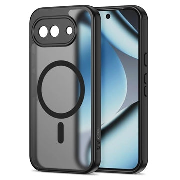 Google Pixel 10a Tech-Protect Magmat Cover - MagSafe Kompatibel - Mat Sort
