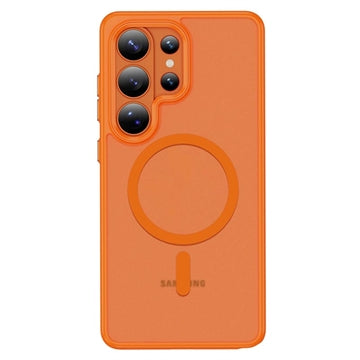 Samsung Galaxy S26 Ultra Tech-Protect Magmat Cover - MagSafe Kompatibel - Mat orange