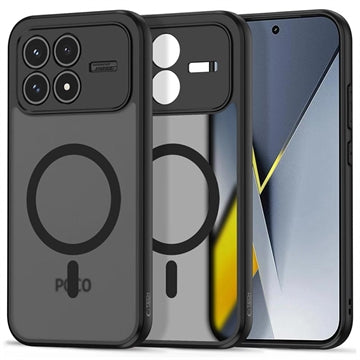 Xiaomi Poco F8 Pro Tech-Protect Magmat Cover - MagSafe Kompatibel - Mat Sort