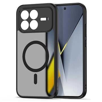 Xiaomi Poco F8 Pro Tech-Protect Magmat Cover - MagSafe Kompatibel - Mat Sort