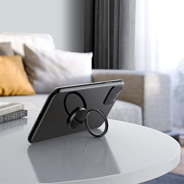 Tech-Protect Magnetisk Ringholder til Smartphones - Sort