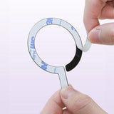 Tech-Protect MetalRing 2-pak MagSafe magnetisk ring - Sort & Sølv