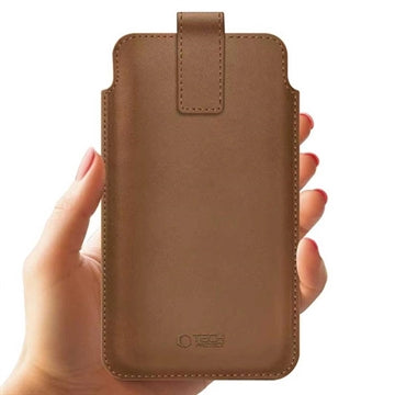 Tech-Protect SM65 universaltaske til telefon - 6"-6.9" - Brun