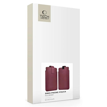 Tech-Protect SM65 universaltaske til telefon - 6"-6.9" - Morbær