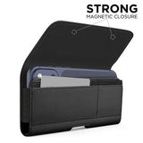 Tech-Protect SM80 Universal telefonhylster-etui med kortholdere 5.8-6.8" - Sort