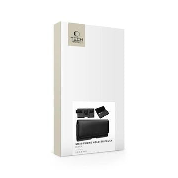 Tech-Protect SM80 Universal telefonhylster-etui med kortholdere 5.8-6.8" - Sort