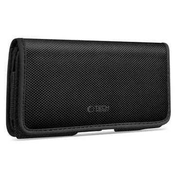 Tech-Protect SM90 Universal telefonhylster-etui med kortlomme 5.8-6.8" - Sort
