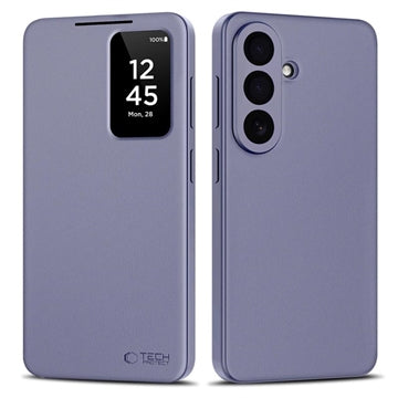 Samsung Galaxy S26+ Tech-Protect Smart Clear View Flip etui med kortplads - Lilla