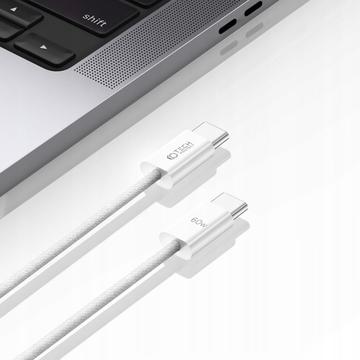 Tech-Protect UltraBoost Classic Type-C-kabel - PD60W/3A, 1m - hvid
