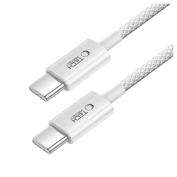Tech-Protect UltraBoost Classic Type-C-kabel - PD60W/3A, 2m - hvid