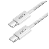 Tech-Protect UltraBoost Classic Type-C-kabel - PD60W/3A, 2m - hvid
