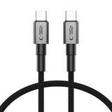 Tech-Protect UltraBoost DNA Type-C-kabel - PD 100W/5A, 50cm - jerngrå