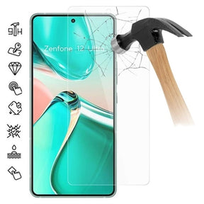 Asus Zenfone 12 Ultra Skærmbeskyttelse Hærdet Glas - Case Friendly - Gennemsigtig