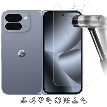 Google Pixel 10 Pro Fold Skærmbeskyttelse Hærdet Glas - 9H - Case Friendly - Gennemsigtig