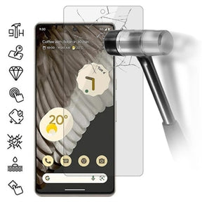 Google Pixel 8 Pro Skærmbeskyttelse Hærdet Glas - 9H - Case Friendly - Klar