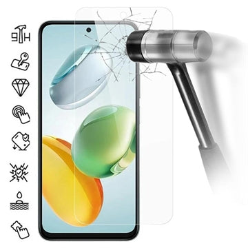 Honor 200 Smart/X7c 4G/5G Skærmbeskyttelse Hærdet Glas - Case Friendly - Gennemsigtig