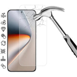 Honor GT Pro Skærmbeskyttelse Hærdet Glas - 9H - Case Friendly - Gennemsigtig