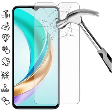 Honor X5b Plus Skærmbeskyttelse Hærdet Glas - Case Friendly - Gennemsigtig