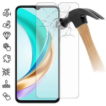 Honor X5b Skærmbeskyttelse Hærdet Glas - Case Friendly - Gennemsigtig