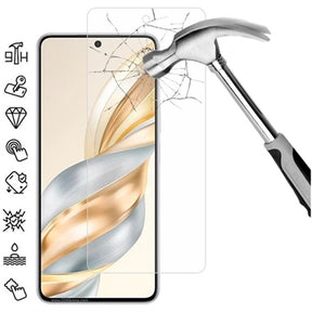 Honor X60 Skærmbeskyttelse Hærdet Glas - Case Friendly - Gennemsigtig