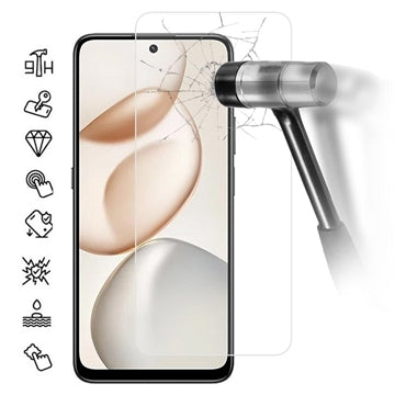 Honor X7d Skærmbeskyttelse Hærdet Glas - 9H - Case Friendly - Gennemsigtig