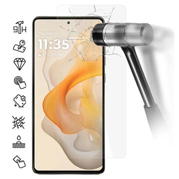 Motorola Moto G Stylus 5G (2025) Skærmbeskyttelse Hærdet Glas - 9H - Case Friendly - Gennemsigtig