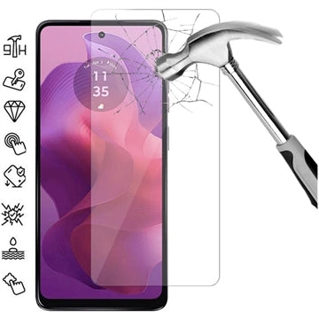 Motorola Moto G24 Skærmbeskyttelse Hærdet Glas - 9H, 0.3mm - Case Friendly - Klar