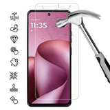 Motorola Moto G37/G37 Power/G47 Skærmbeskyttelse Hærdet Glas - 9H - Case Friendly - Gennemsigtig