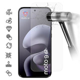 Motorola Moto G67 Skærmbeskyttelse Hærdet Glas - 9H - Case Friendly - Gennemsigtig