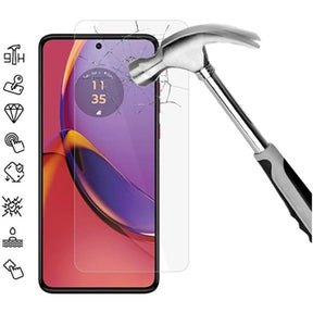 Motorola Moto G84 Skærmbeskyttelse Hærdet Glas - 9H - Case Friendly - Klar