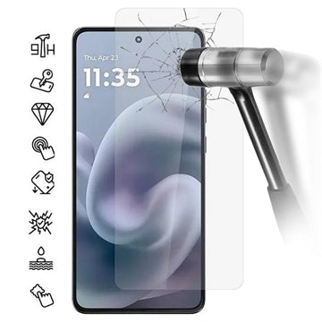 Motorola Moto G86 Power Skærmbeskyttelse Hærdet Glas - 9H - Case Friendly - Gennemsigtig