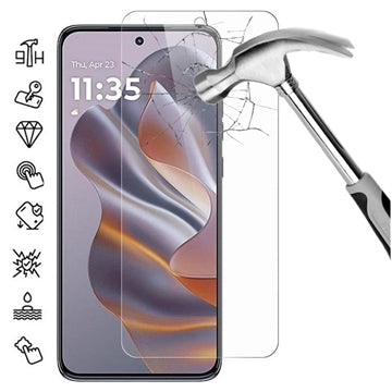 Motorola Moto S50 Skærmbeskyttelse Hærdet Glas - Case Friendly - Gennemsigtig