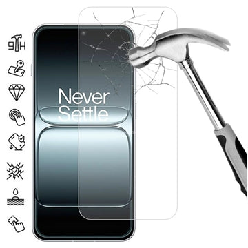 OnePlus Ace 5 Ultra/Nord 5 Skærmbeskyttelse Hærdet Glas - 9H - Case Friendly - Gennemsigtig