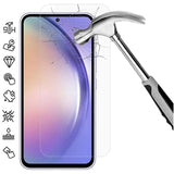 Samsung Galaxy A55 Skærmbeskyttelse Hærdet Glas - 9H - Case Friendly - Klar