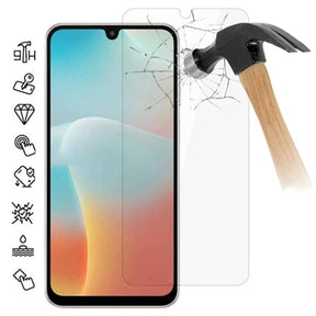 Samsung Galaxy M16/F16 Skærmbeskyttelse Hærdet Glas - 9H - Case Friendly - Gennemsigtig