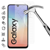 Samsung Galaxy M17 Skærmbeskyttelse Hærdet Glas - 9H - Case Friendly - Gennemsigtig