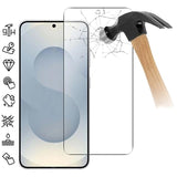 Samsung Galaxy S25 Edge Skærmbeskyttelse Hærdet Glas - Case Friendly - Gennemsigtig