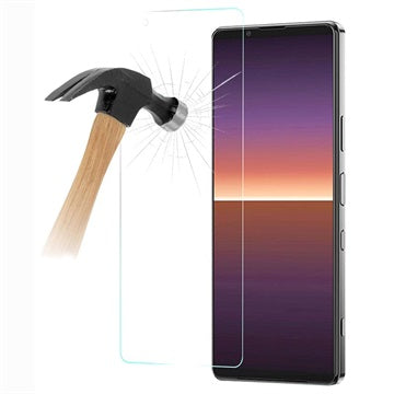Sony Xperia 1 III Skærmbeskyttelse Hærdet Glas - 9H, 0.3mm - Gennemsigtig