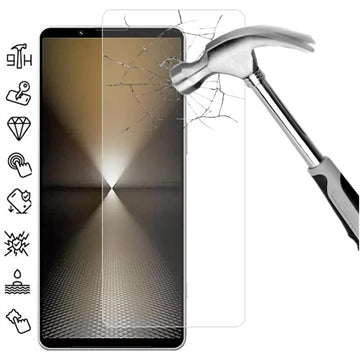 Sony Xperia 1 VII Skærmbeskyttelse Hærdet Glas - 9H - Case Friendly - Gennemsigtig