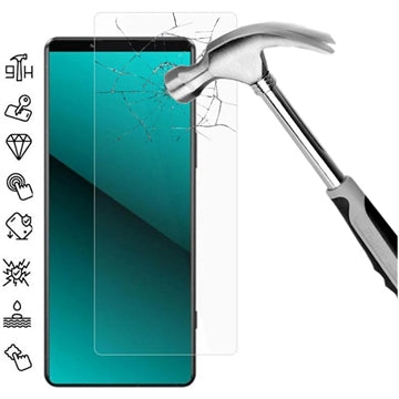 Sony Xperia 5 VI Skærmbeskyttelse Hærdet Glas - 9H - Case Friendly - Klar