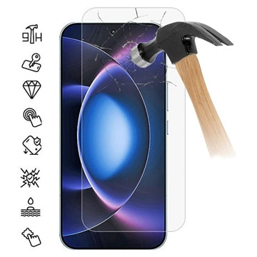 Xiaomi 17 Max Skærmbeskyttelse Hærdet Glas - 9H - Case Friendly - Gennemsigtig