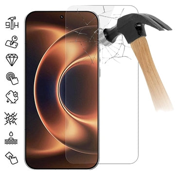 Xiaomi 17 Ultra Skærmbeskyttelse Hærdet Glas - 9H - Case Friendly - Gennemsigtig