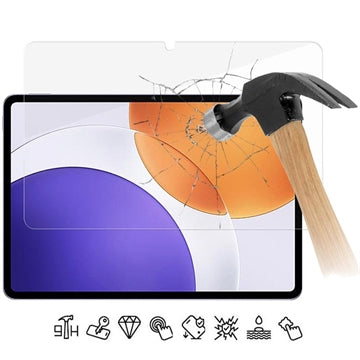 Xiaomi Pad 7S Pro 12.5 Skærmbeskyttelse Hærdet Glas - 9H - Case Friendly - Gennemsigtig