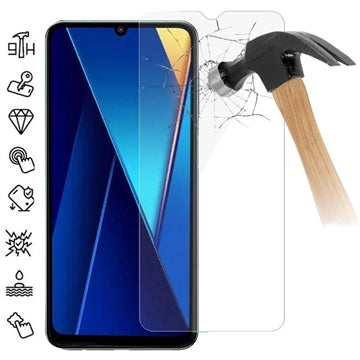 Xiaomi Poco C65/Redmi 13C/13R Skærmbeskyttelse Hærdet Glas - 9H - Case Friendly - Klar