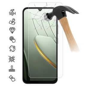 Xiaomi Poco C81 Pro Skærmbeskyttelse Hærdet Glas - 9H - Case Friendly - Gennemsigtig