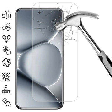 Xiaomi Redmi Note 15 Pro 5G Skærmbeskyttelse Hærdet Glas - 9H - Case Friendly - Gennemsigtig