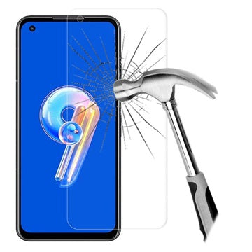 Asus Zenfone 9 Skærmbeskyttelse Hærdet Glas - 9H - Gennemsigtig